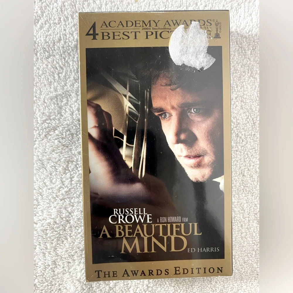 Vintage VHS Movie Tape A Beautiful Mind